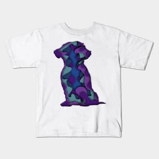 Shih Tsu cut art Kids T-Shirt